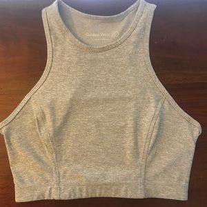 Outdoor Voices Athena Crop top in Grey